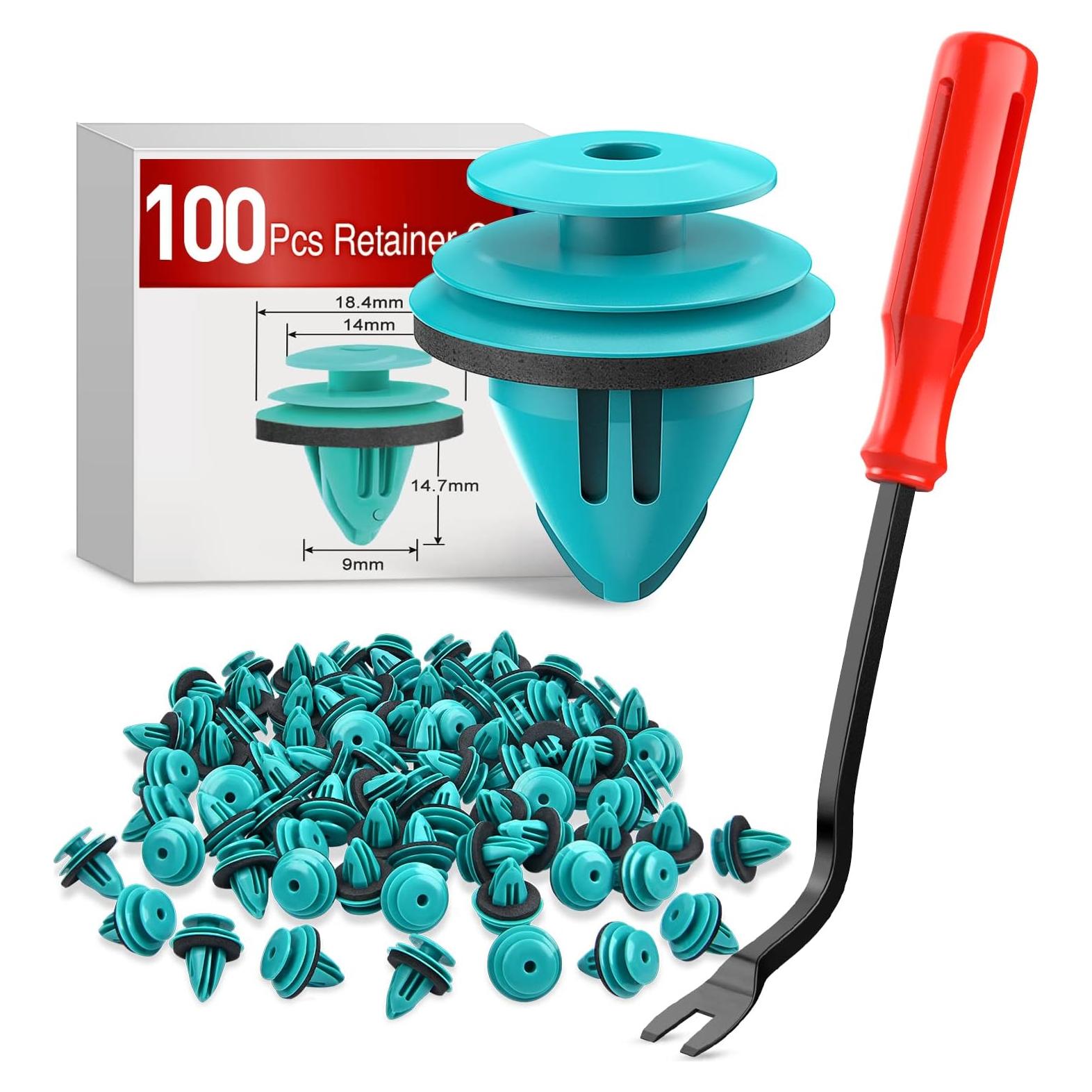 Clips de Retención de Panel de Puerta Nilight 100PCS 9mm