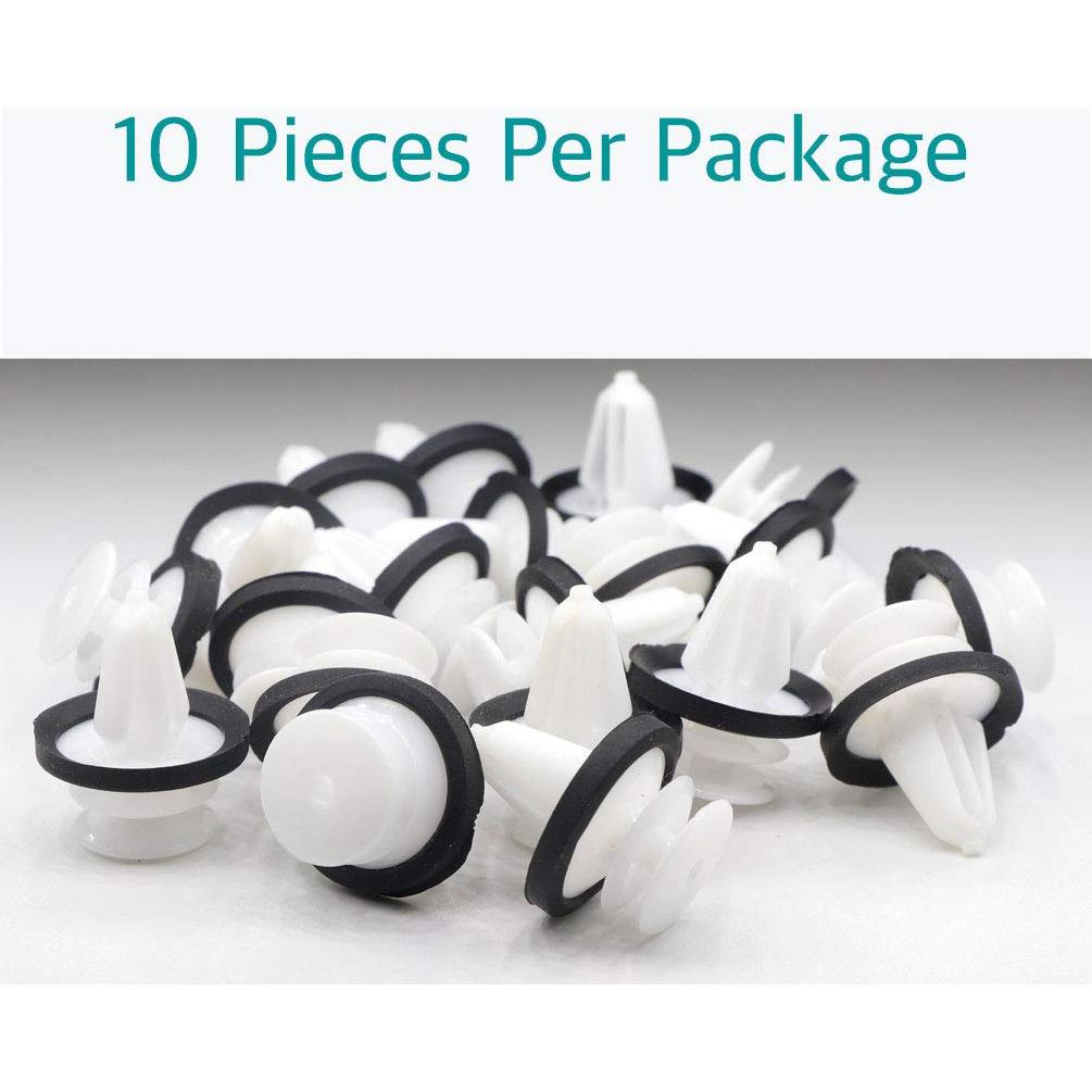 10 Sujetadores de Panel de Recorte Lantee para Ford Flex 2009 y Fusion 2010