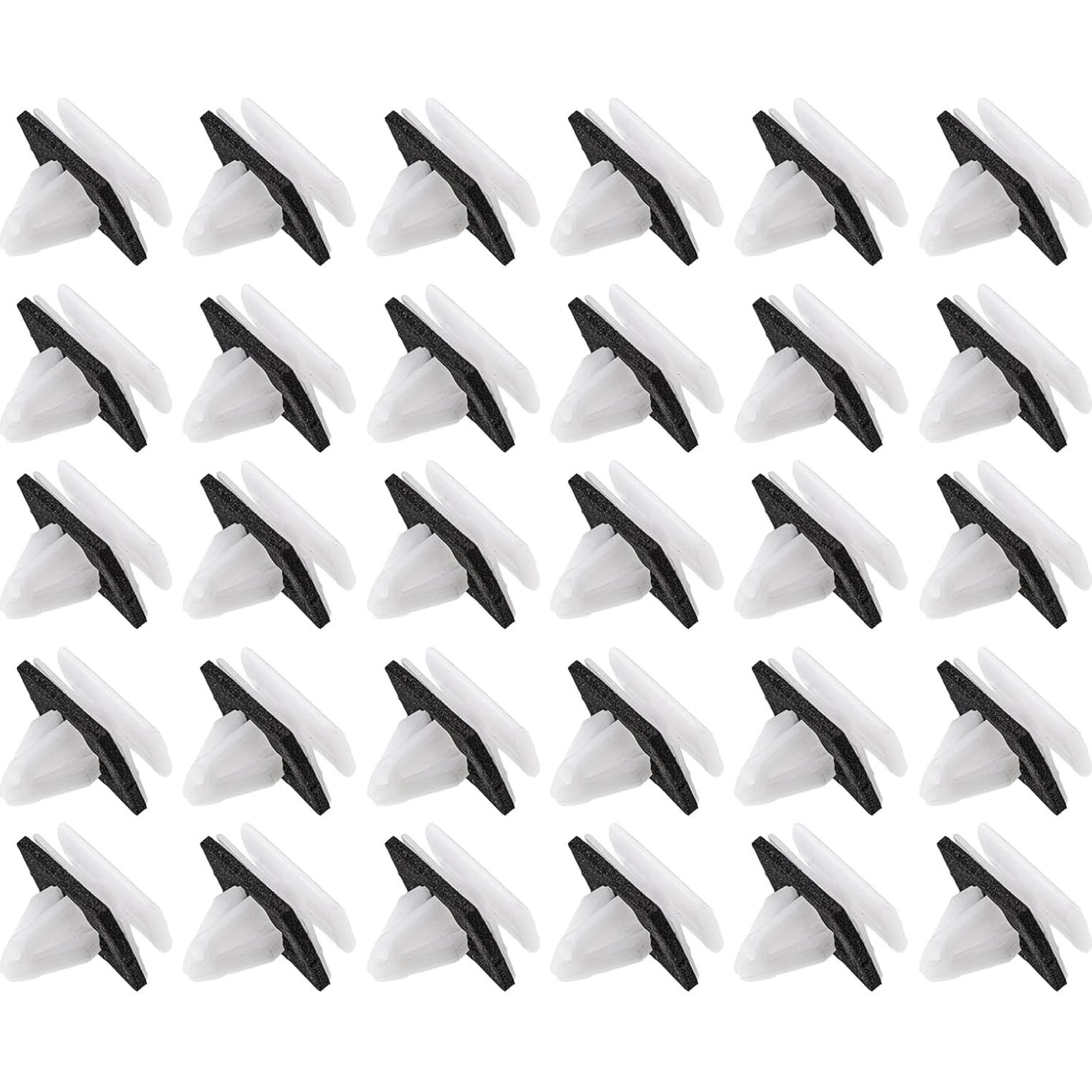 30 Clips de Moldura de Panel para Ford Escape F-150 MKC Ranger