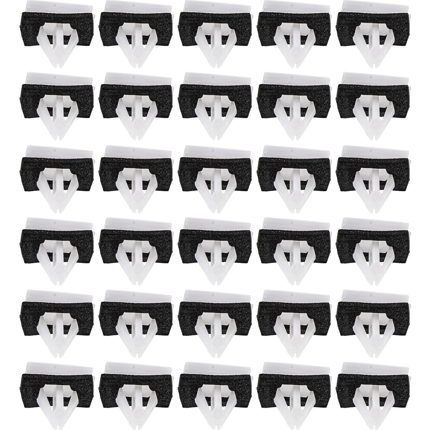 30 Clips de Moldura de Panel para Ford Escape F-150 MKC Ranger