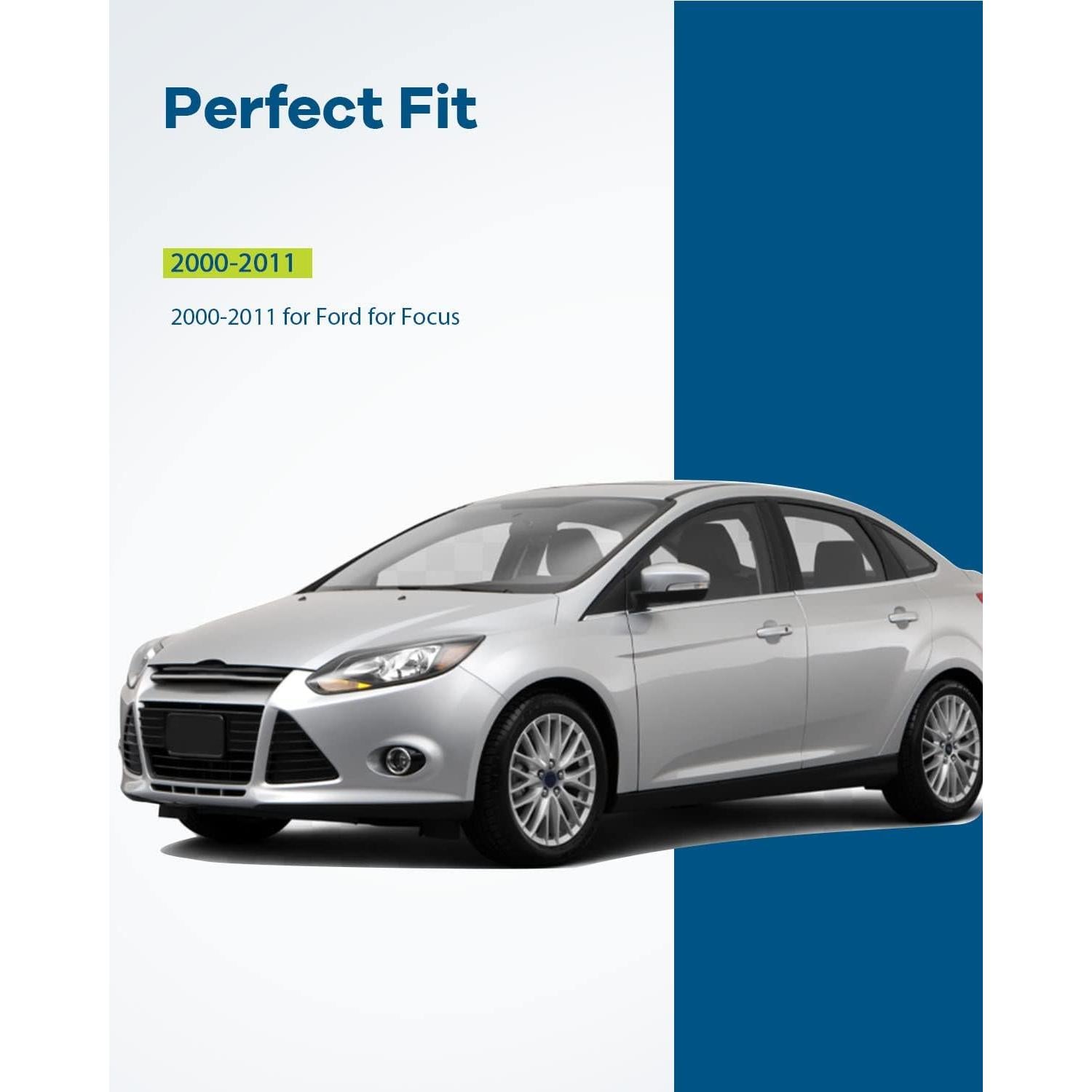 Manijas de Puerta Interior LUJUNTEC para Ford Focus 2000-2011