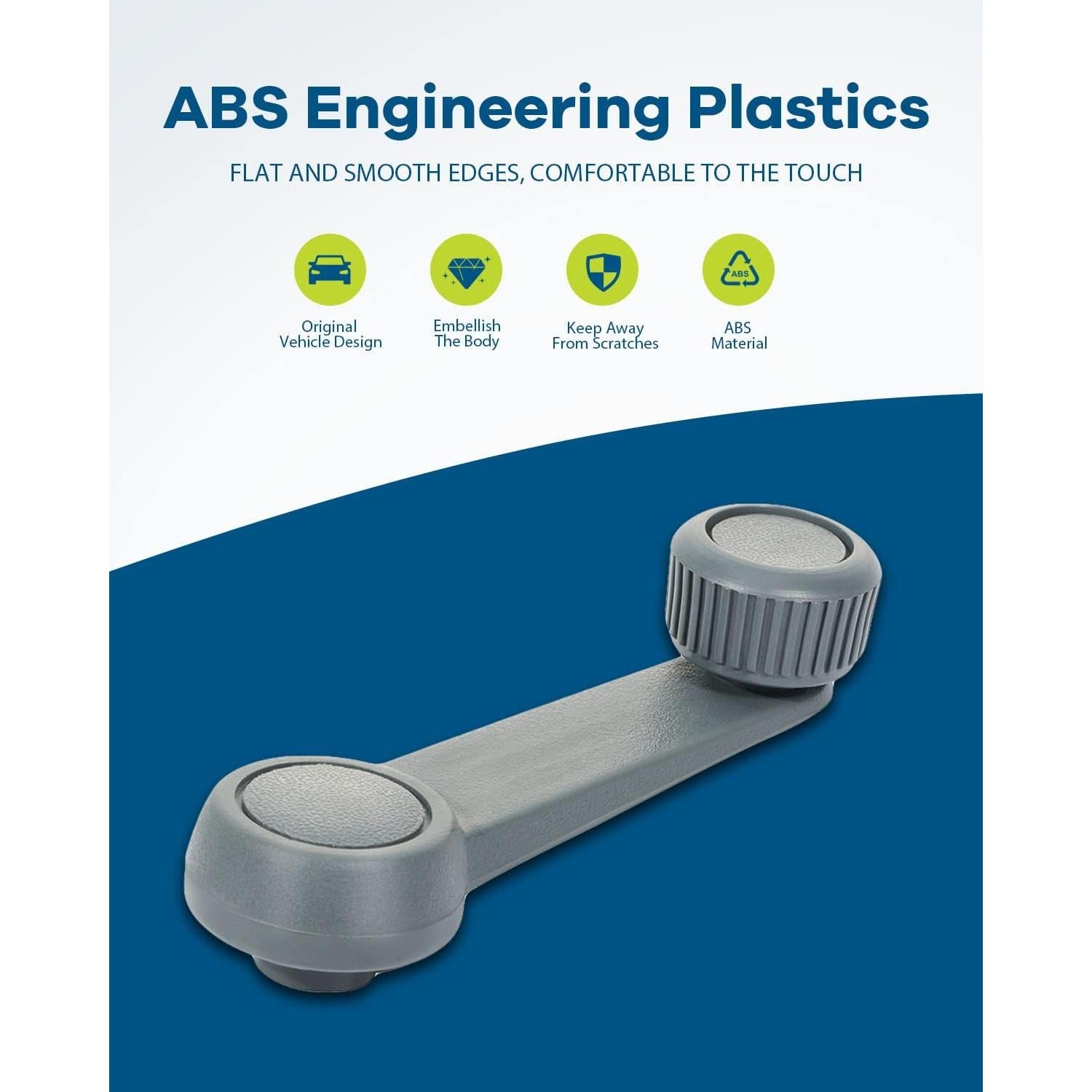 Manijas de Puerta Interior LUJUNTEC para Ford Focus 2000-2011