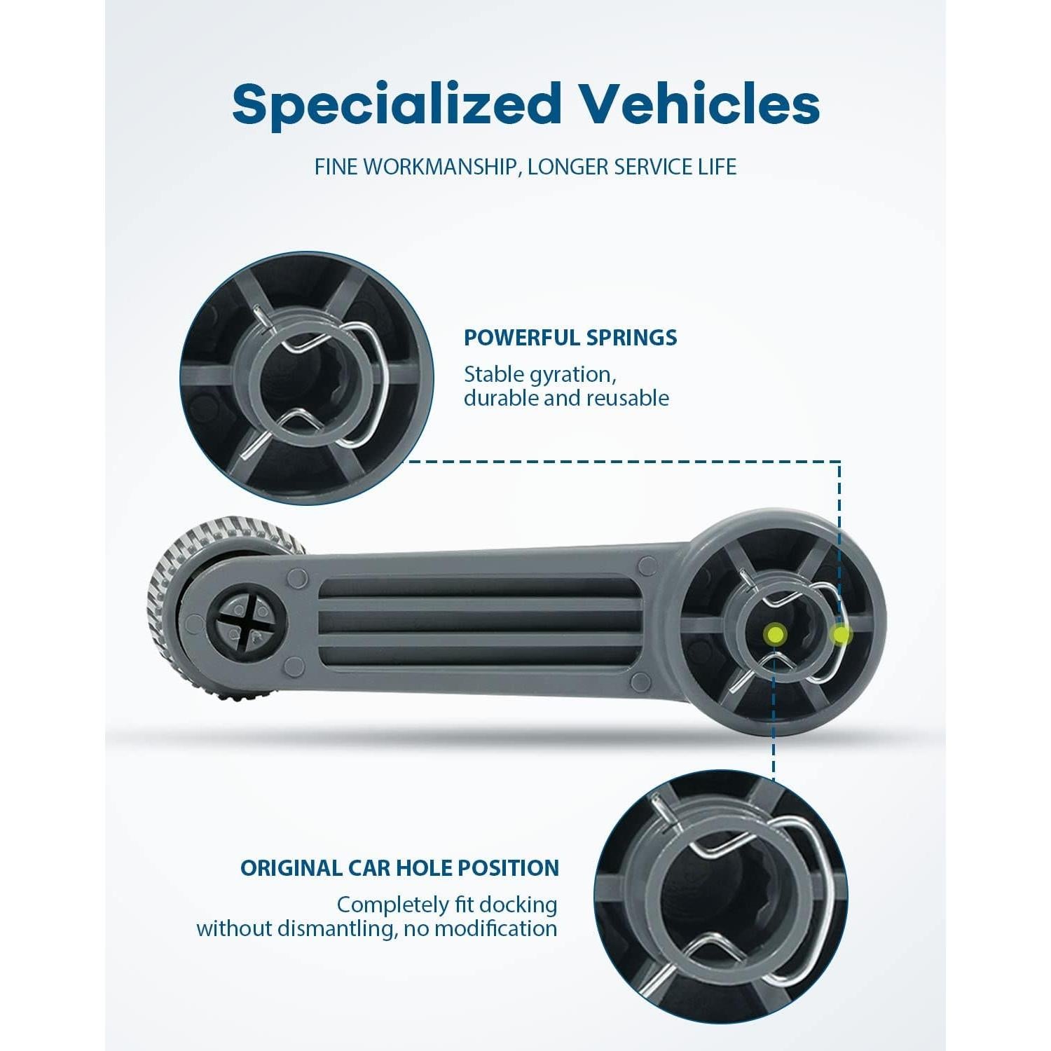 Manijas de Puerta Interior LUJUNTEC para Ford Focus 2000-2011
