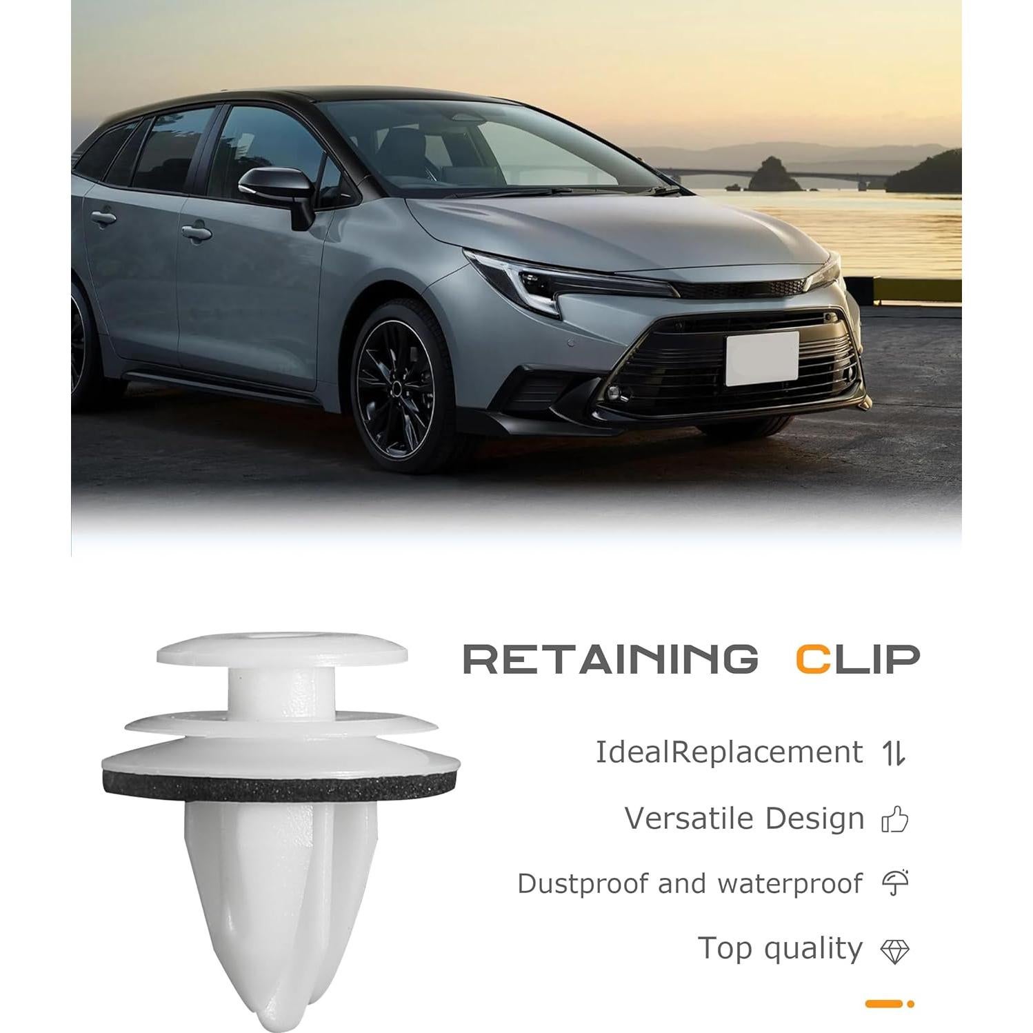 20 Clips de Retención de Puerta de Coche SCUARI 90467-A0005