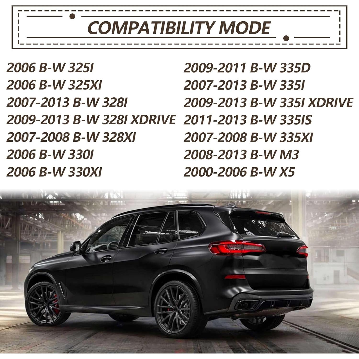 30 Clips de Acabado de Moldura Interior SYudwen para BMW