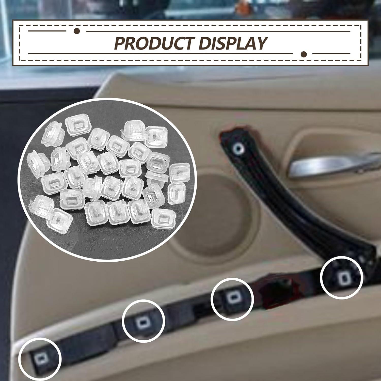 30 Clips de Acabado de Moldura Interior SYudwen para BMW