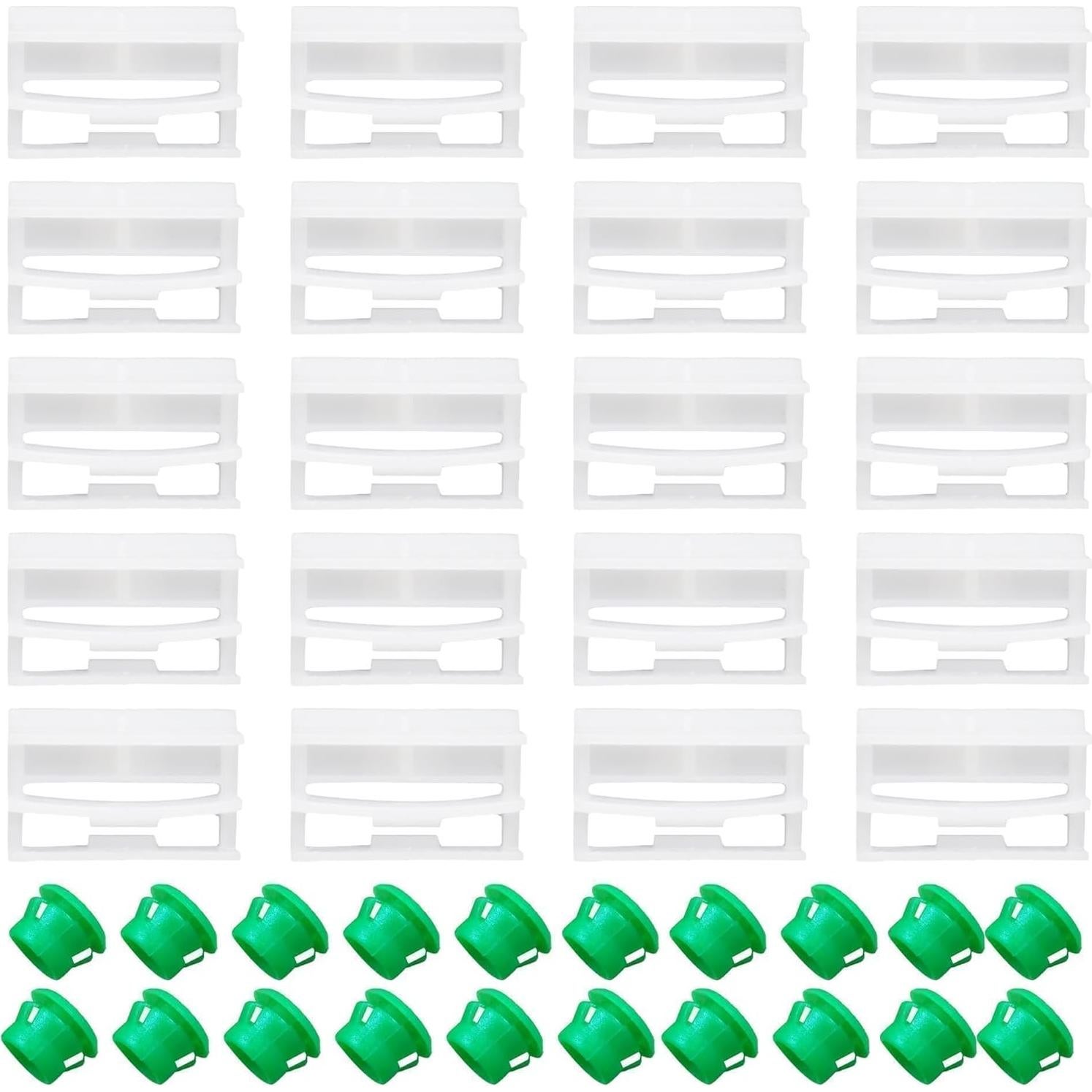 20 Clips de Moldura de Falda Lateral BMW E36 E46 E90 E91