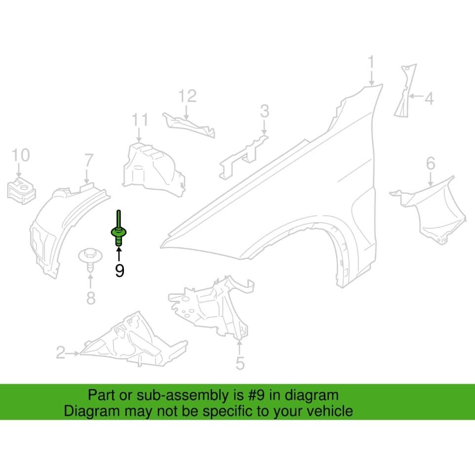 30 Remaches de Plástico AUOSTMO para BMW E90 E92 E60 E61 X3