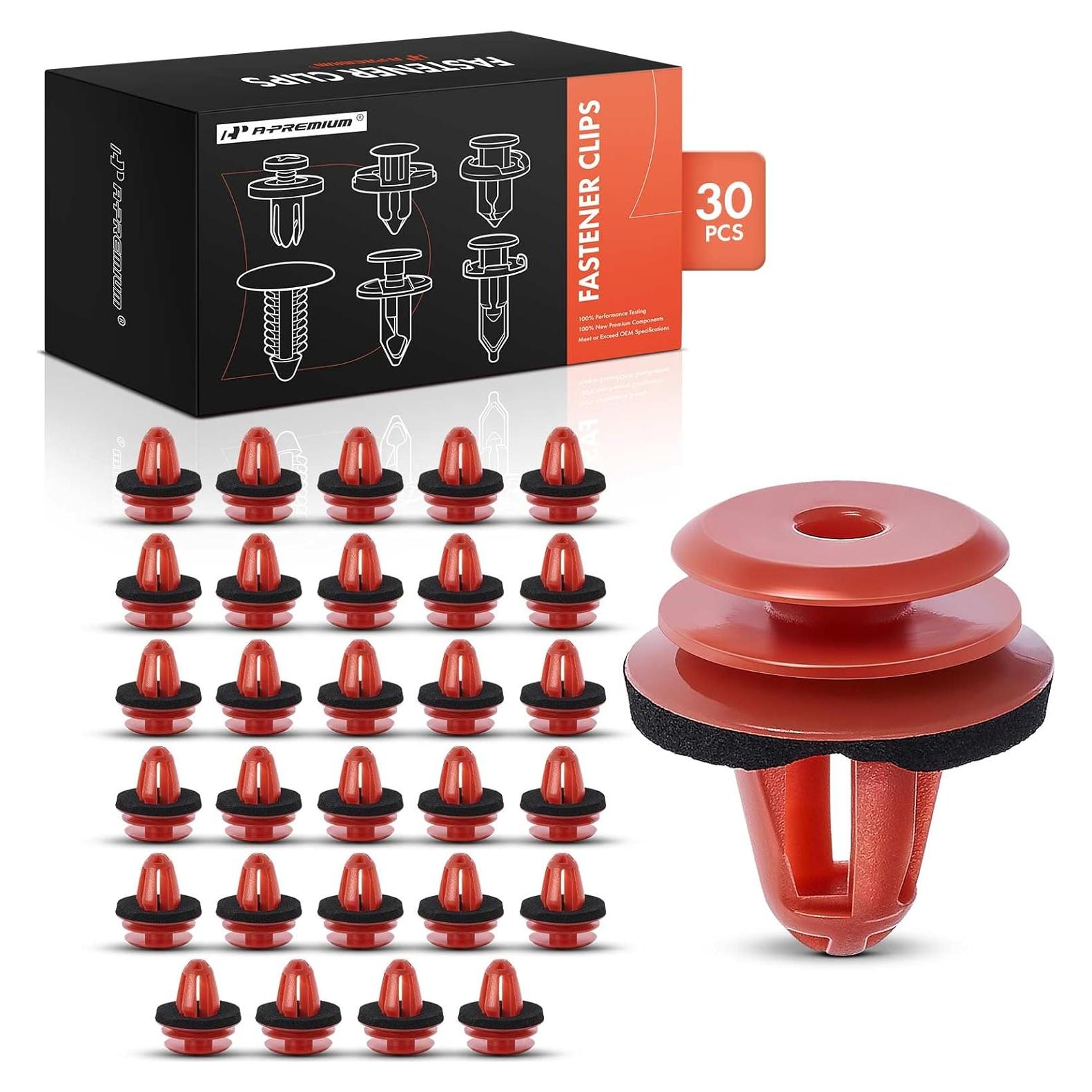 30 Clips Sujetadores A-Premium para BMW y Mini Cooper 9.5mm