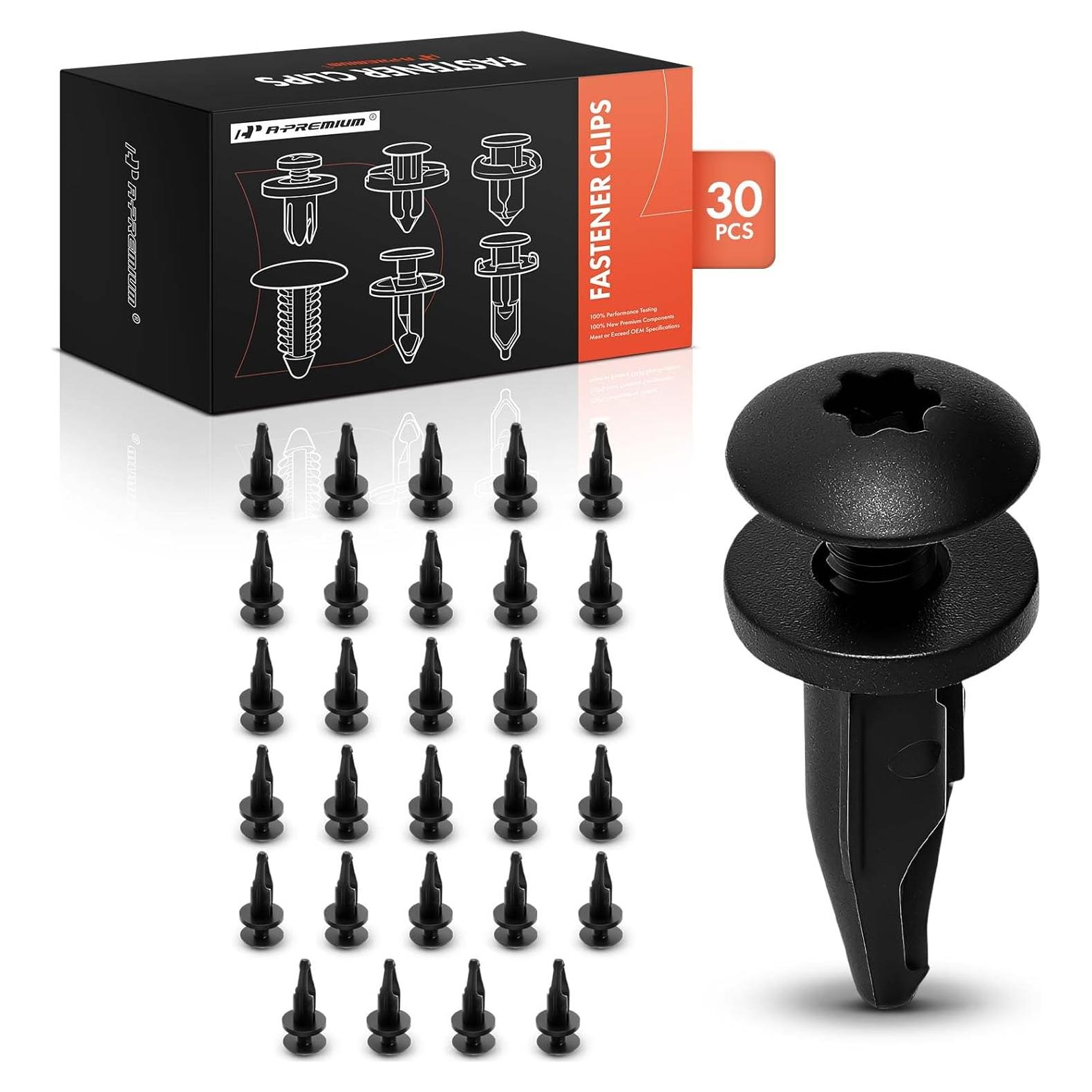 Clip Retenedor A-Premium 30 PCS 6mm para Ram, Jeep, Chevrolet