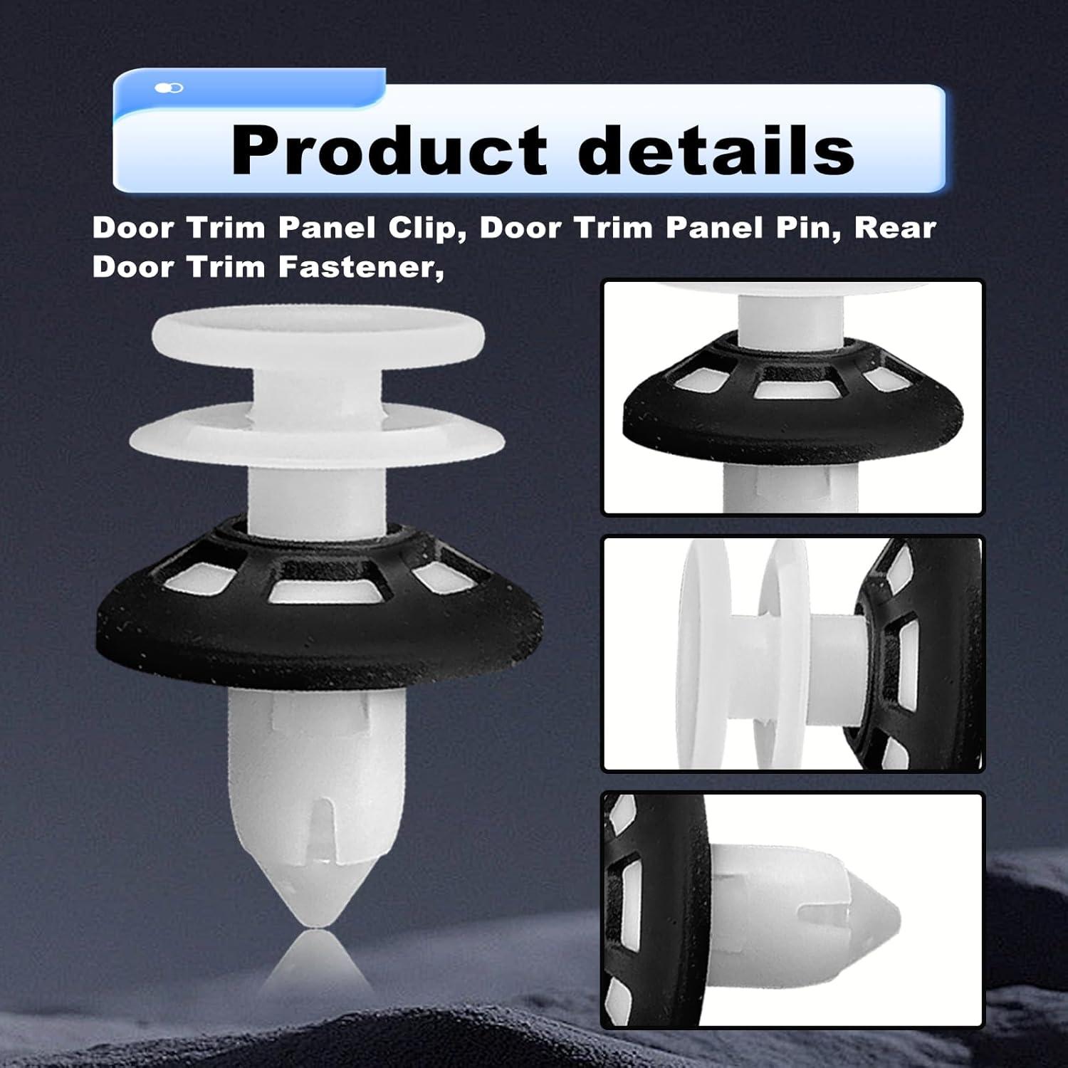 15 Clips de Retención de Panel de Puerta Pleoos 6509673AA