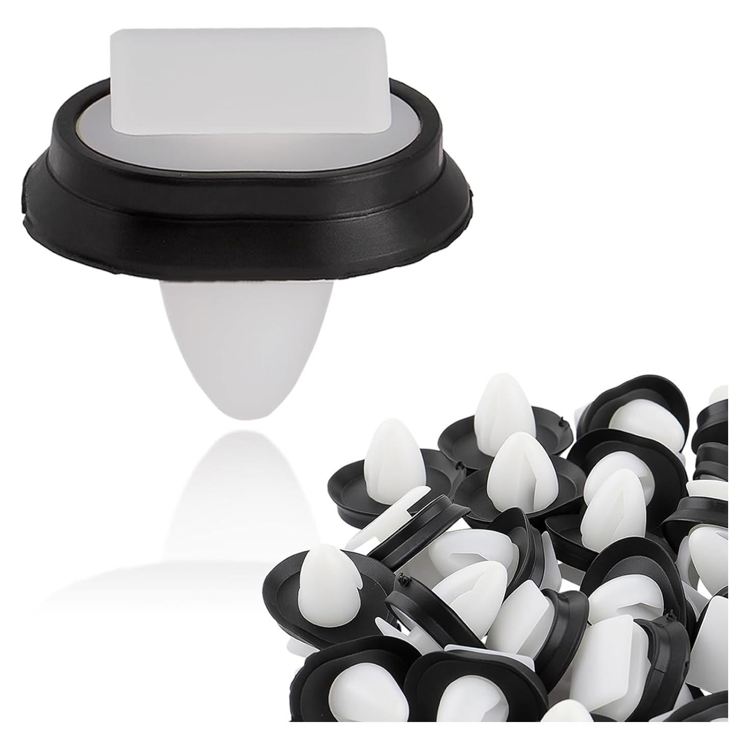 30 Clips de Moldura de Puerta Trasera Nylon GoaMotors 68093998AA