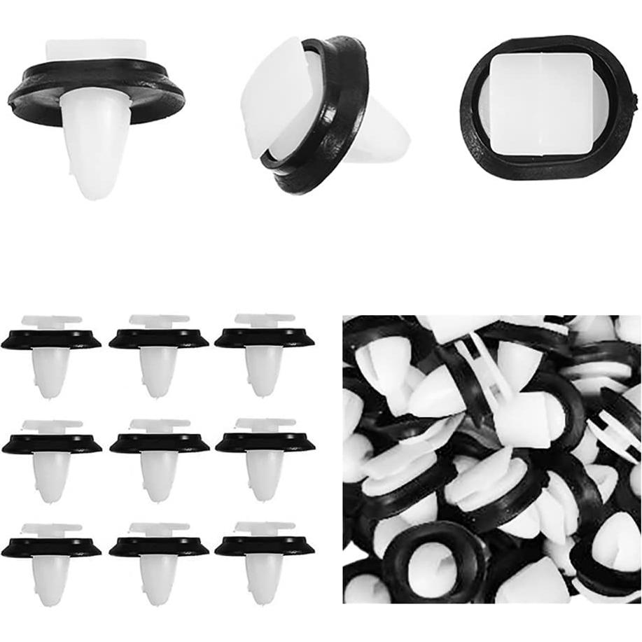 30 Clips de Moldura Lateral DSkoiph con Sellador para Chrysler
