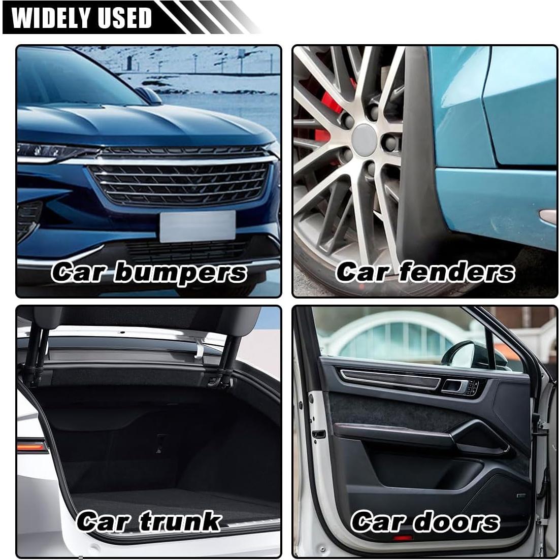 200 Clips de Remache de Plástico KITUREK para Automóviles