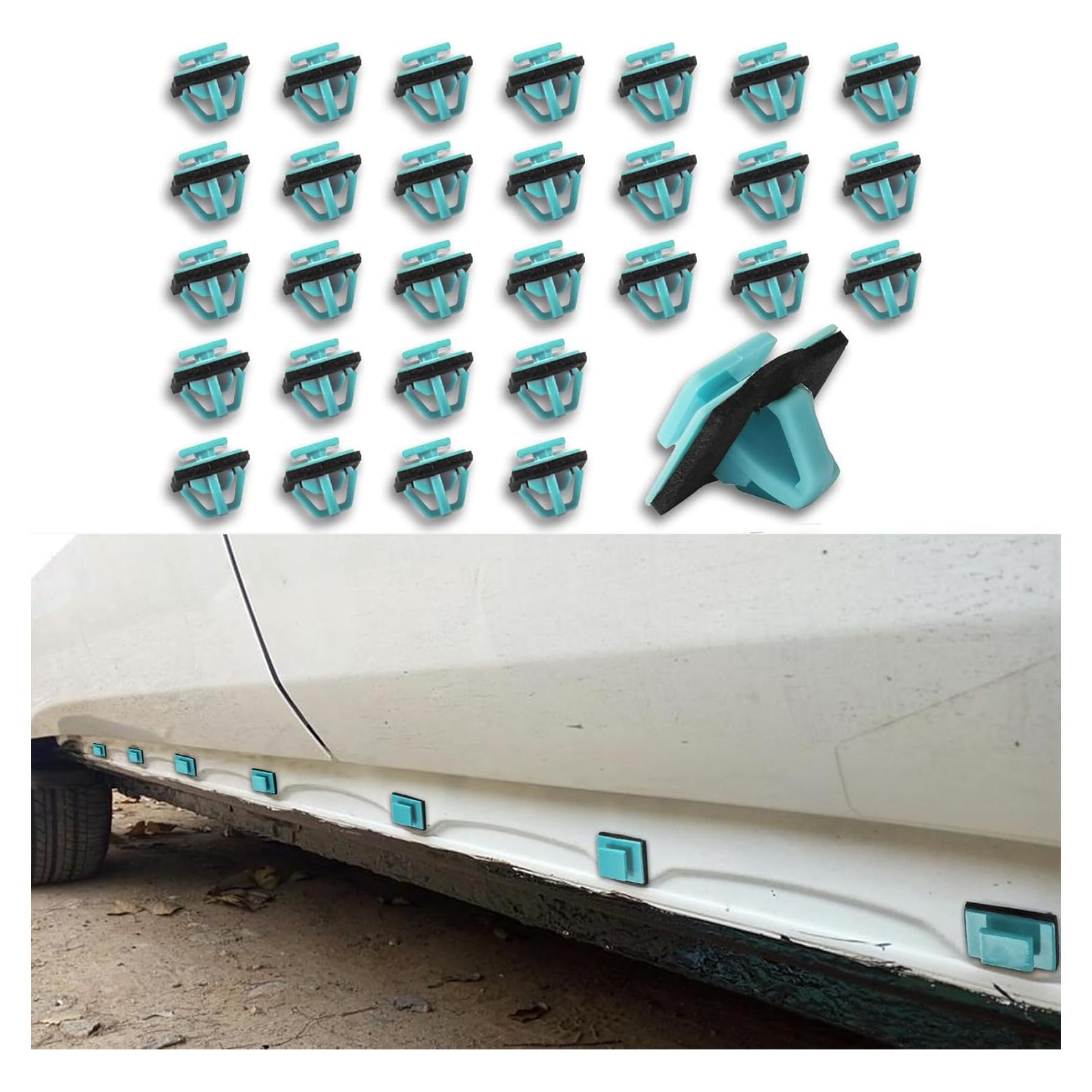 30 Clips de Moldura de Guardabarros Hyundai Kia QZTYTY