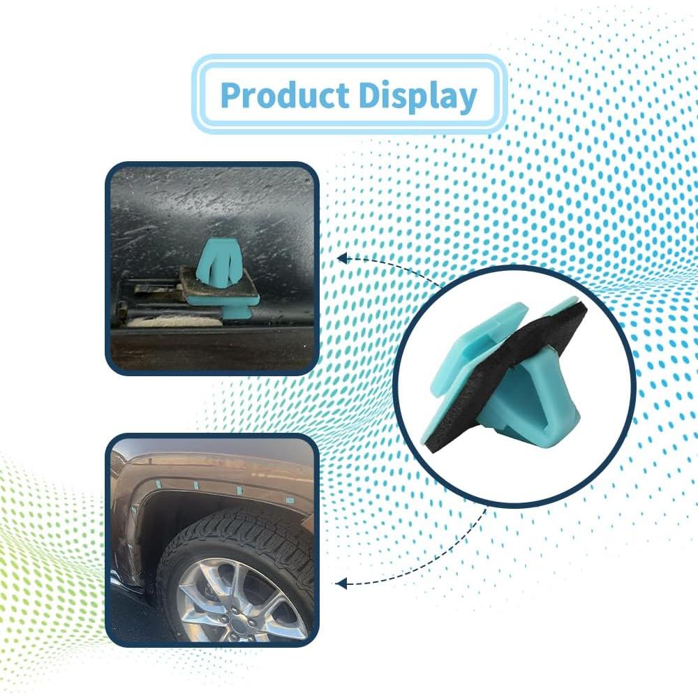 30 Clips de Moldura de Guardabarros Hyundai Kia QZTYTY