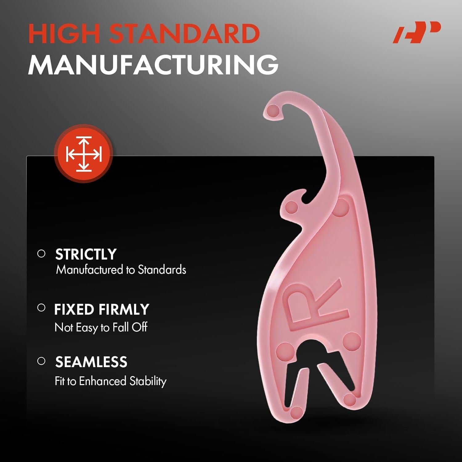 20 Clips de Retención de Nylon A-Premium para Ford y Lincoln