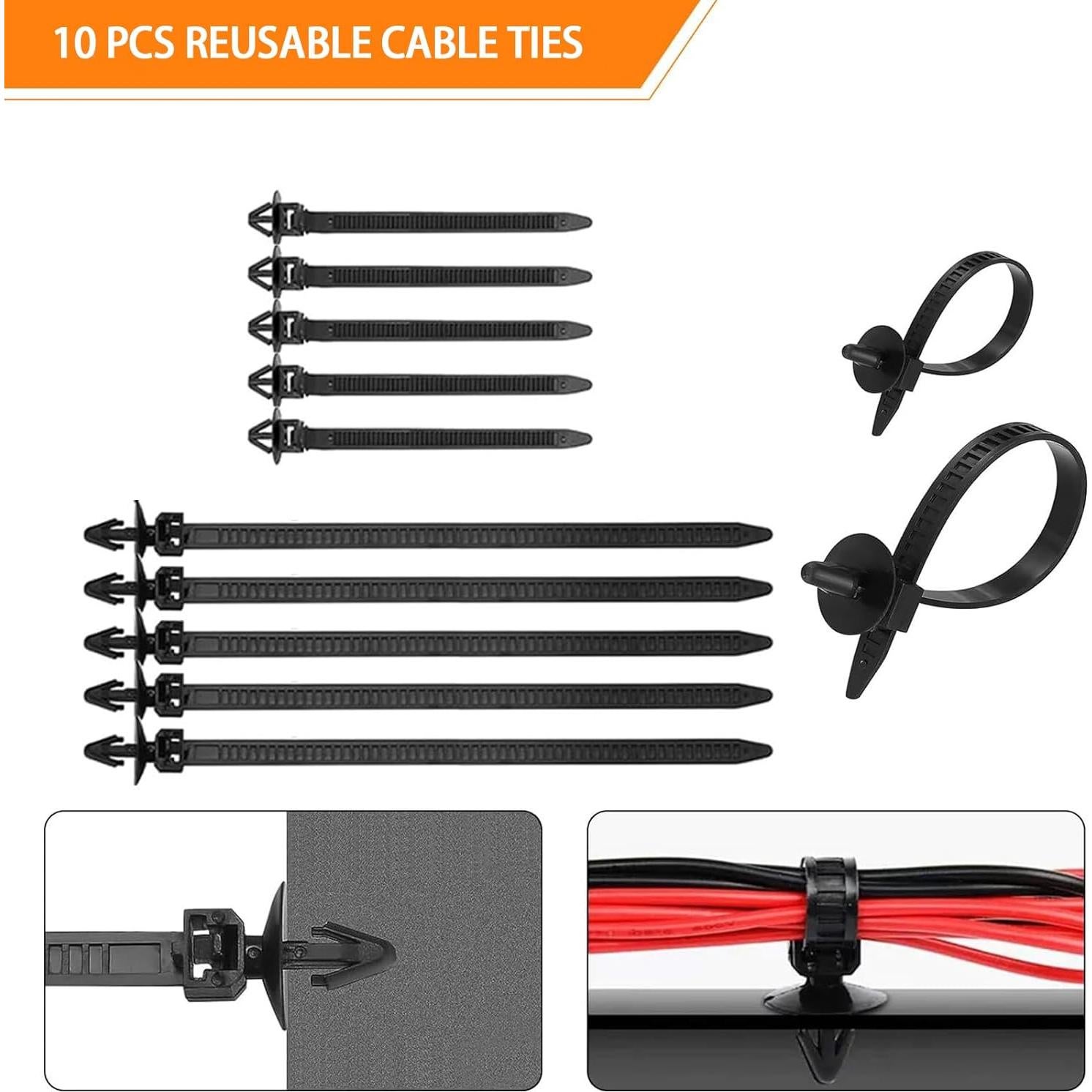 Kit de Clips de Retención Niteguy 335Pcs para Ford F150