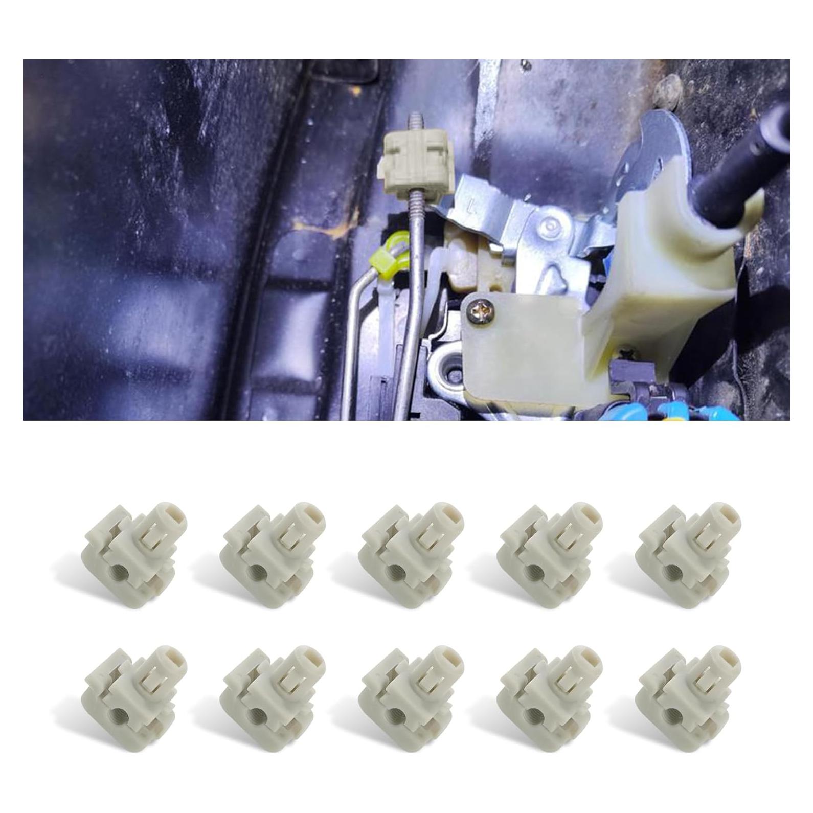 10 Clips de Varilla de Cerradura de Puerta RGOAANC 4mm para F150 F250 F350