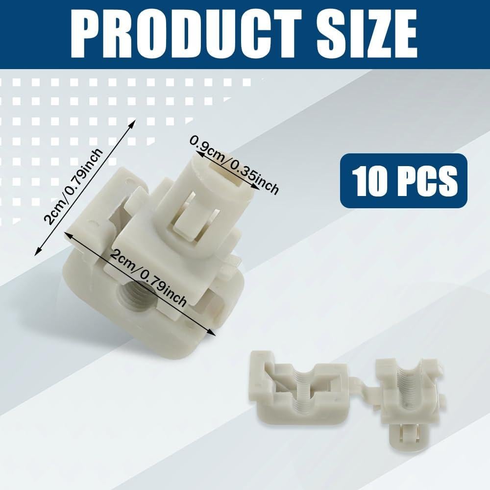 10 Clips de Varilla de Cerradura de Puerta RGOAANC 4mm para F150 F250 F350