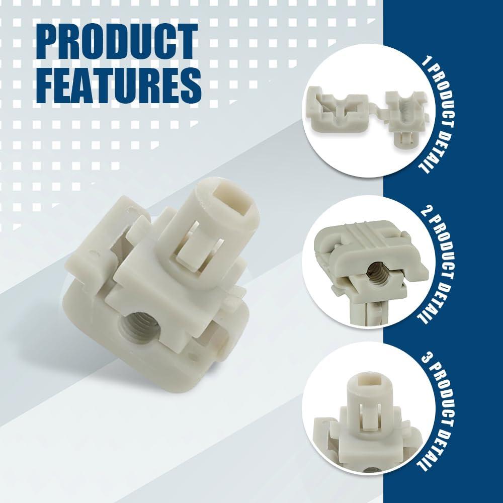 10 Clips de Varilla de Cerradura de Puerta RGOAANC 4mm para F150 F250 F350