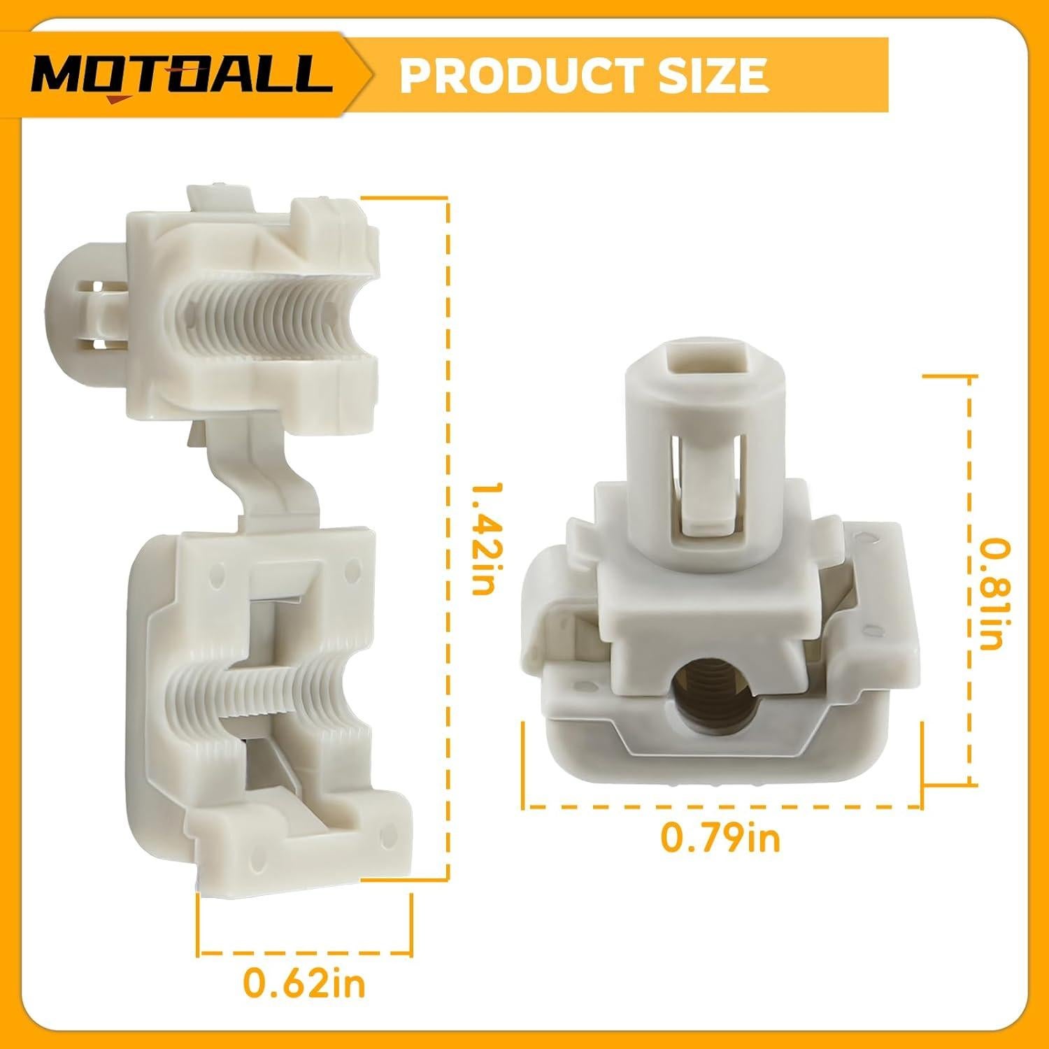 Clips de Pestillo MOTOALL para Puerta Ford F150 F250 F350 - Paquete de 4