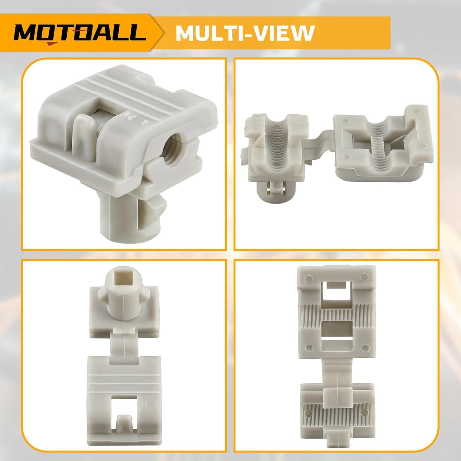 Clips de Pestillo MOTOALL para Puerta Ford F150 F250 F350 - Paquete de 4