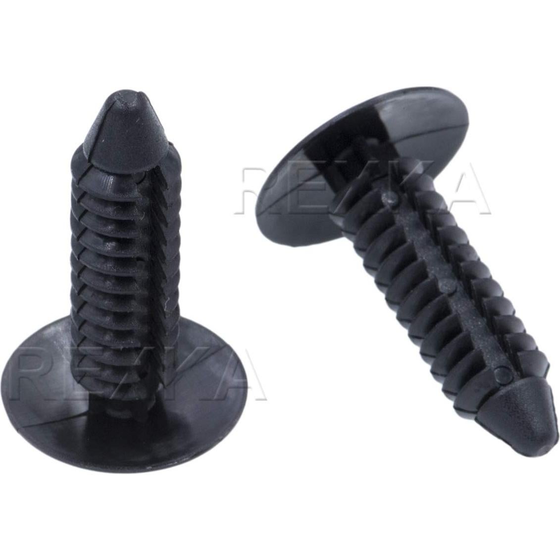 Clip de Retención de Escudo de Barro Rexka 30pcs para Ford