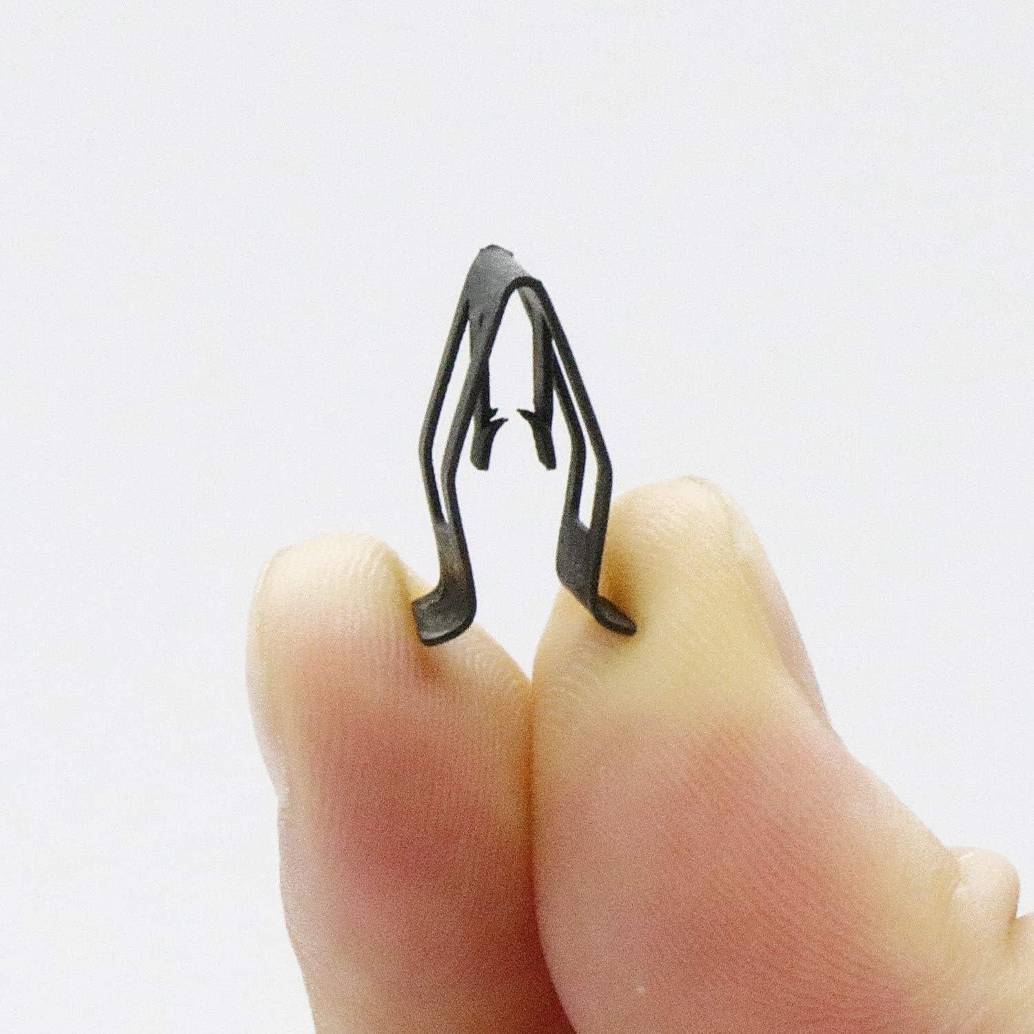 Paquete de 30 Clips de Retención Metal Negro PAGOW Universal