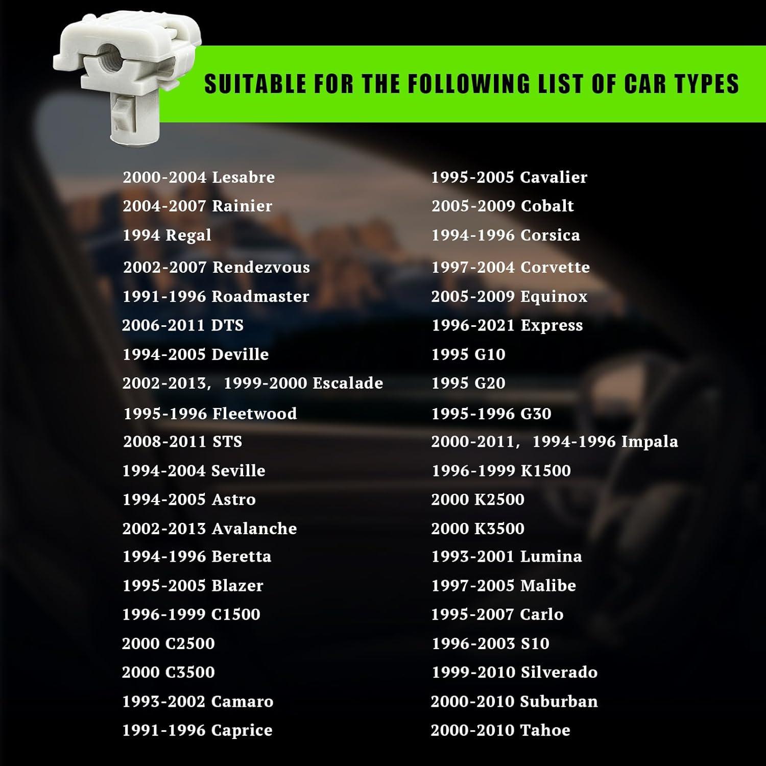 20 Clips de Varilla de Cerradura de Puerta Dickno 4.0 mm