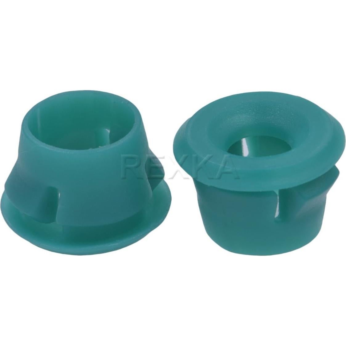 30 Clips de Moldura Grommet Verde Nylon BMW 51711932996