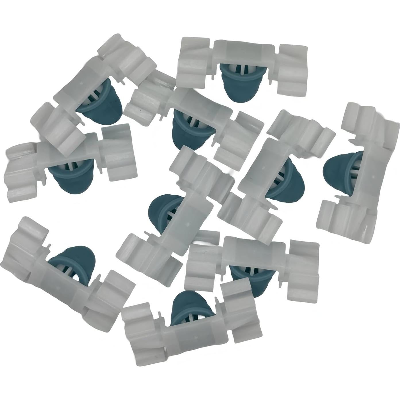 10 Clips de Moldura de Puerta Lateral AUOSTMO para BMW E36 E46