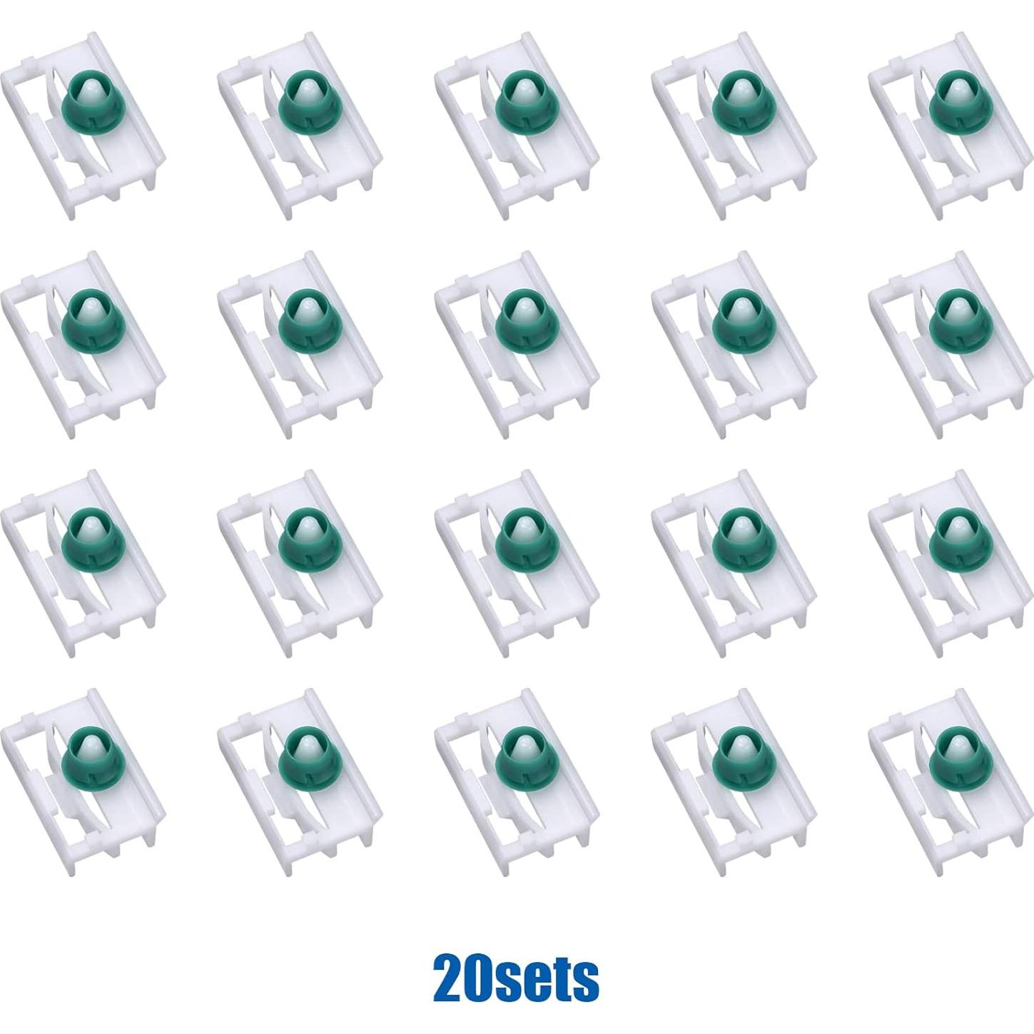 Kit de Clips y Grommets OAUTOO para BMW E46 E90 E91 20Sets