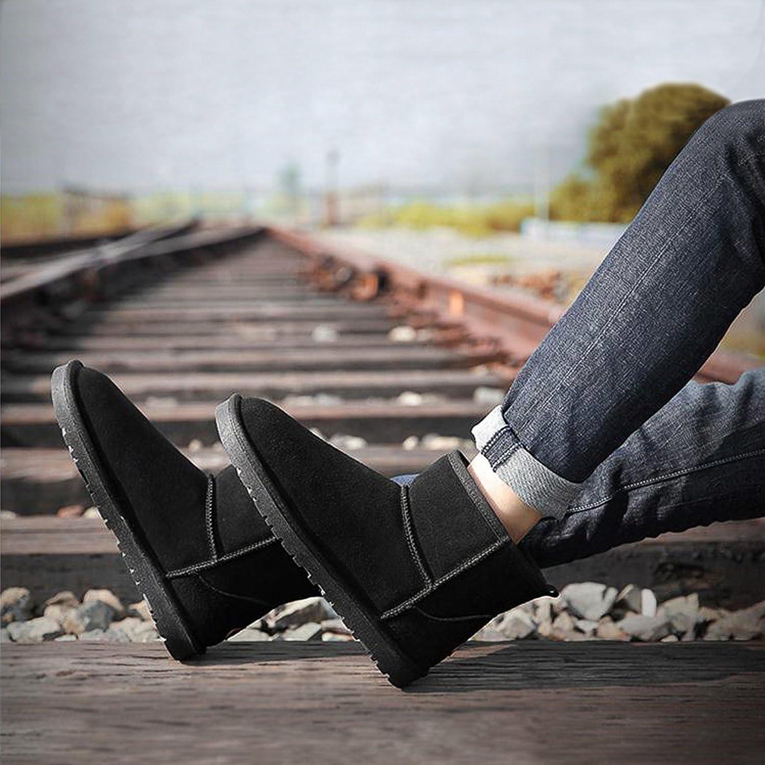 Botas Cortas Impermeables AUSLAND 5654 Negras para Hombre