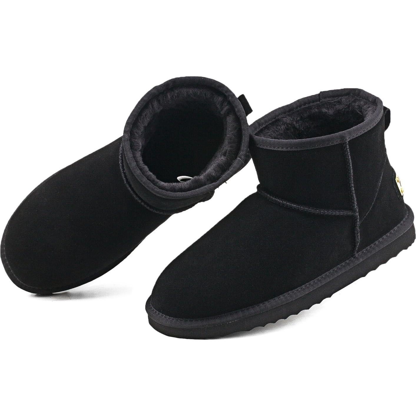 Botas Cortas Impermeables AUSLAND 5654 Negras para Hombre