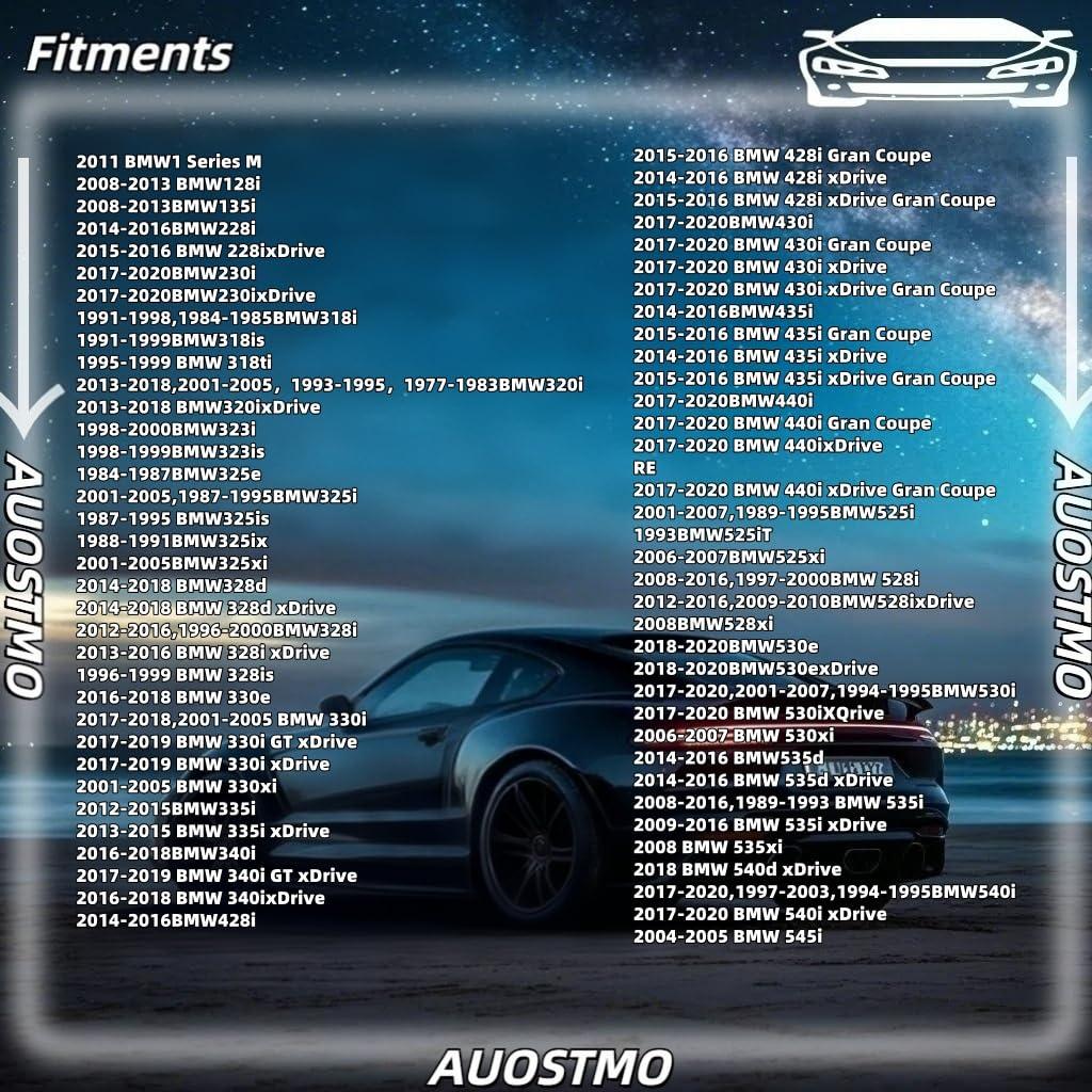 10 Clips de Reemplazo para Umbral de Puerta BMW AUOSTMO KK