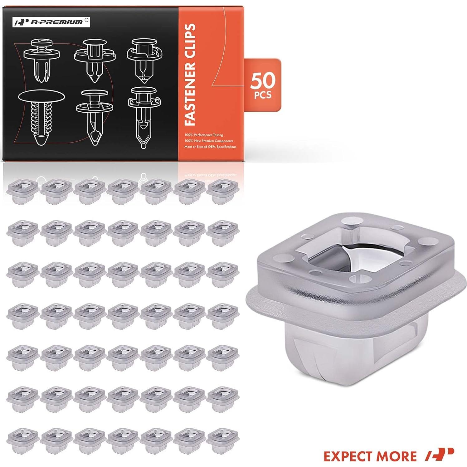 Clips de Sujetador A-Premium 50 PCS Nylon para BMW