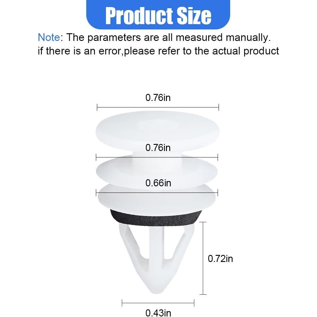 Clip de retención para panel de puerta GAOLAOSY 30PCS