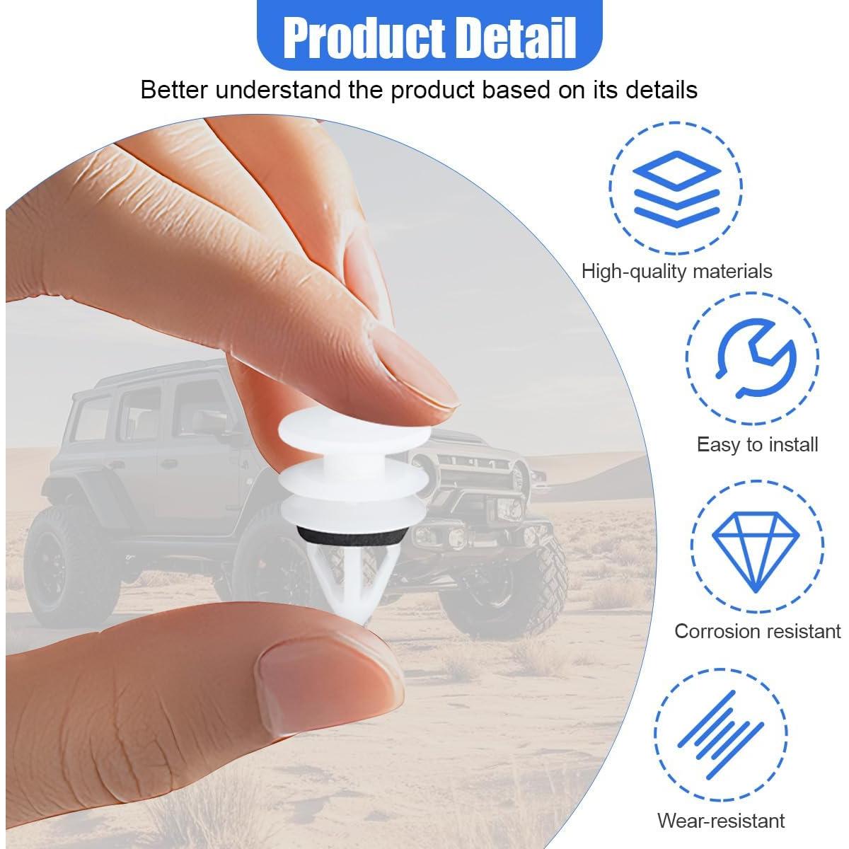 Clip de retención para panel de puerta GAOLAOSY 30PCS