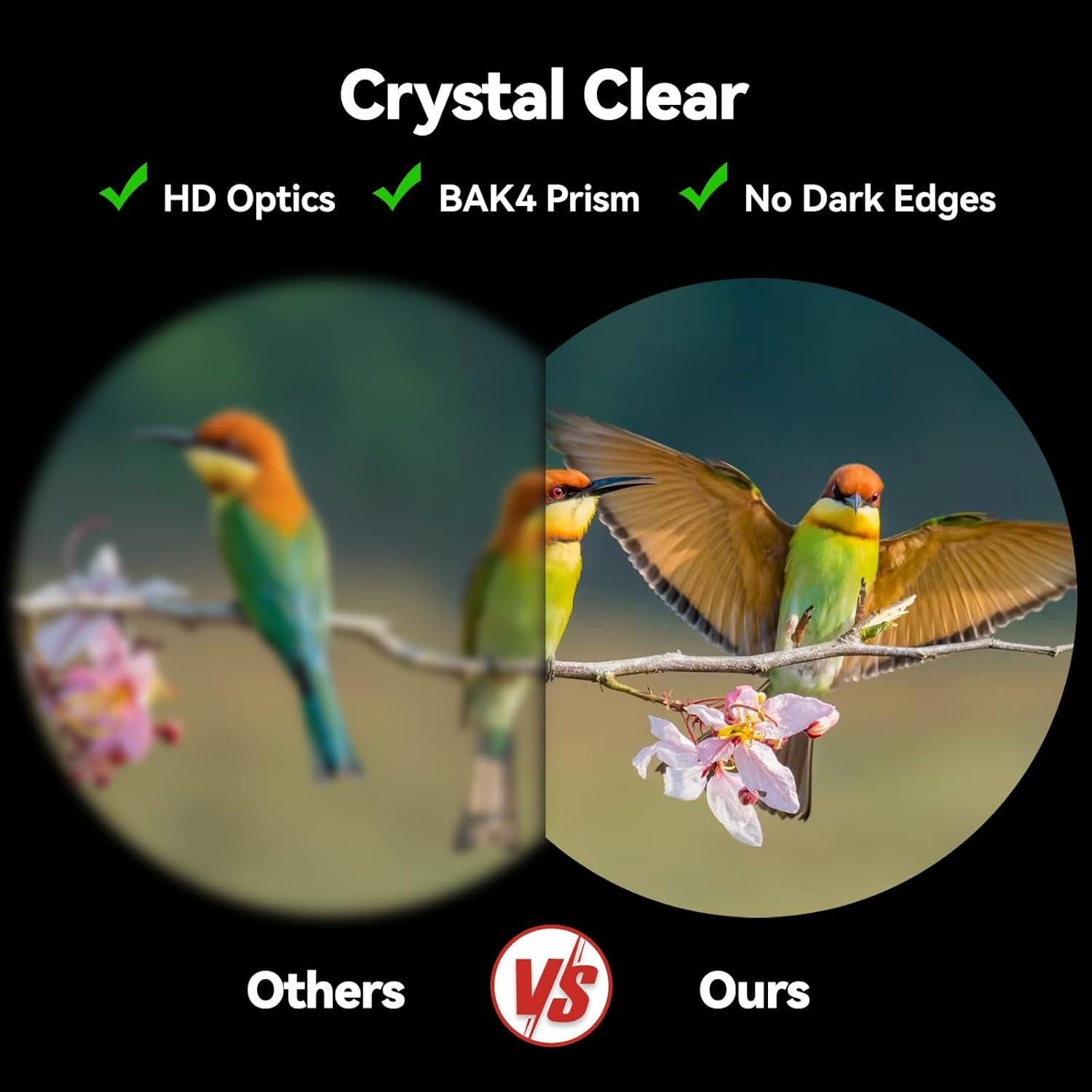 Binoculares Gskyer 12x42 HD Livianos Impermeables