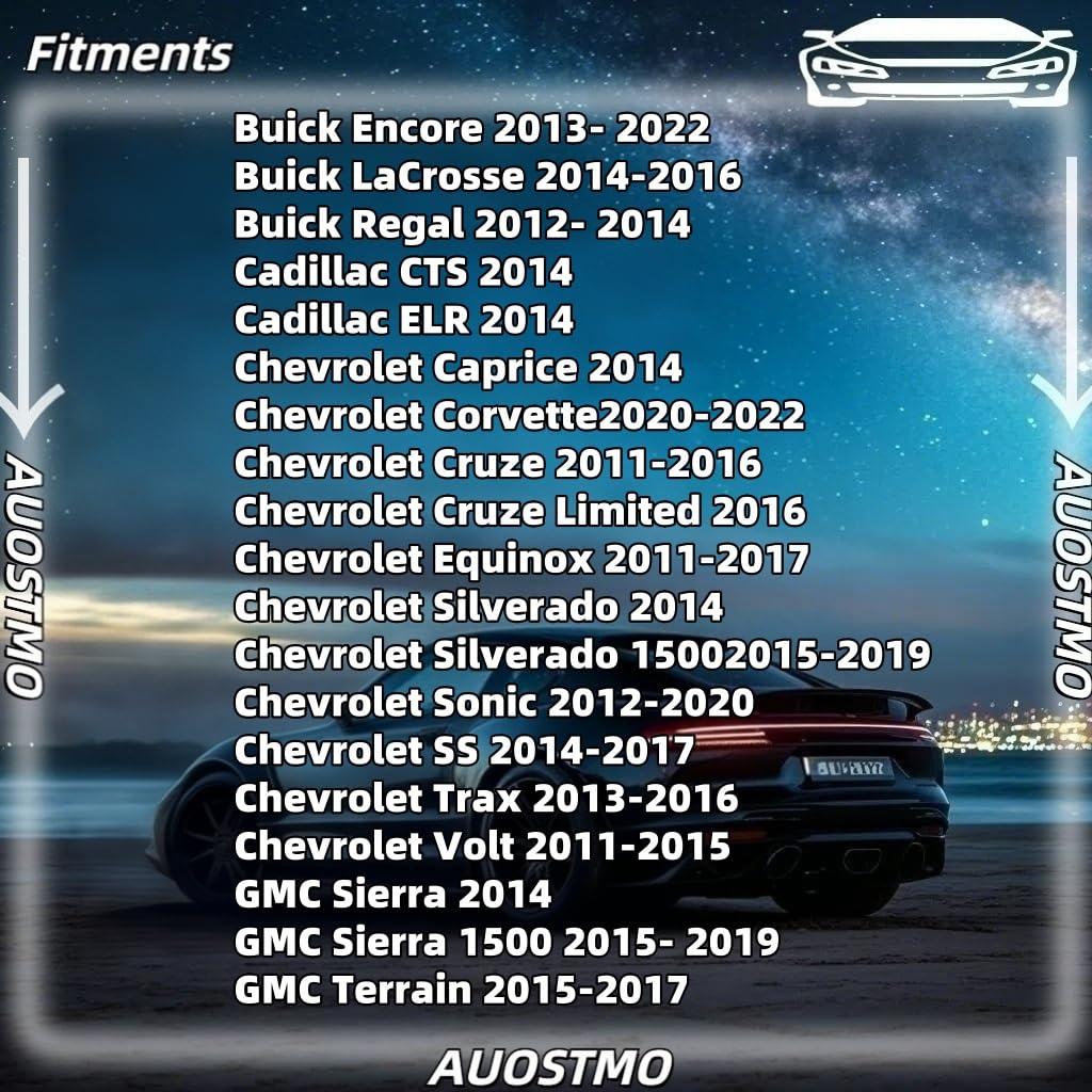 10 Clips de Retención de Panel de Moldura de Puerta GM AUOSTMO