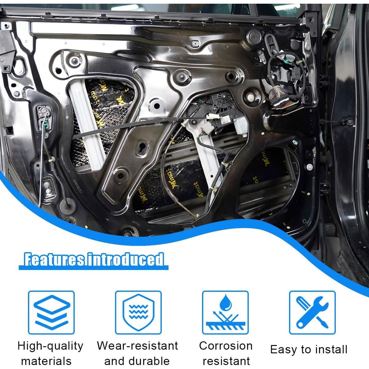 30 Clips de Retención de Panel de Puerta ZIMISI - Blanco