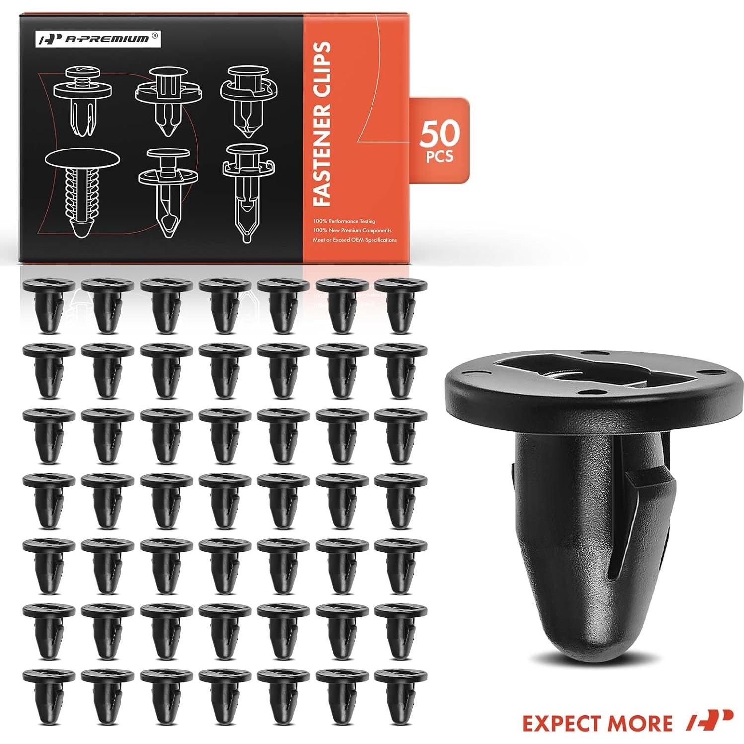 Clips de Retenedor A-Premium 50 PCS para Mitsubishi y Chrysler