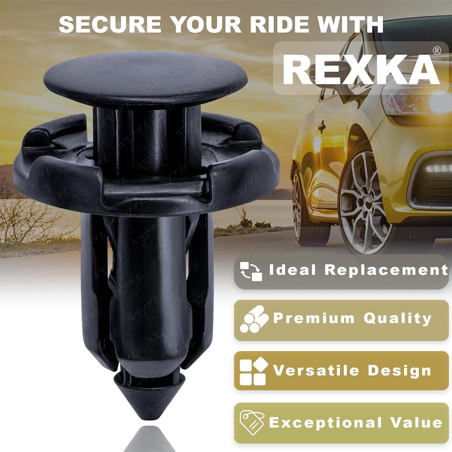 30 Clips de Empuje para Parachoques Honda Mitsubishi MR200300