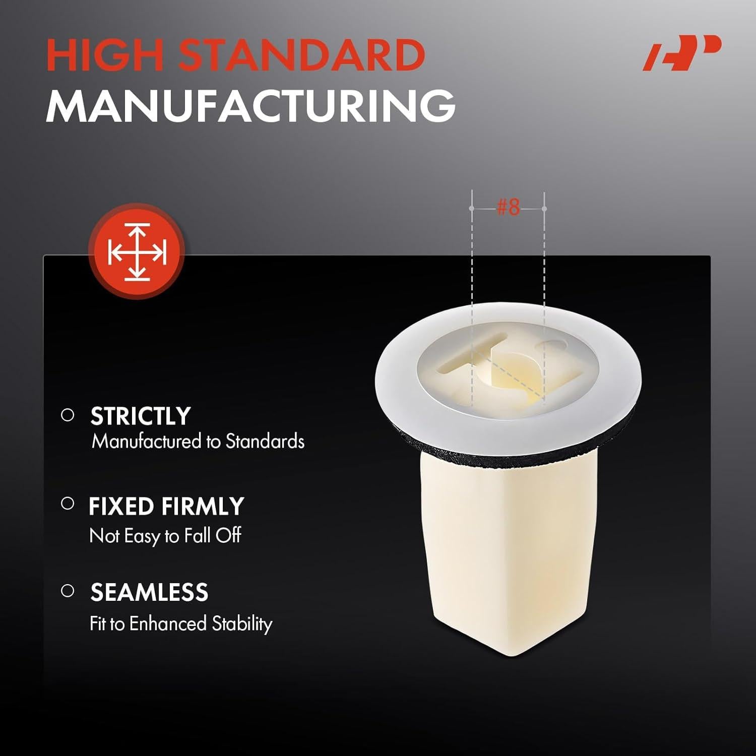 20 Clips de Retención A-Premium para Mitsubishi 2014-2018