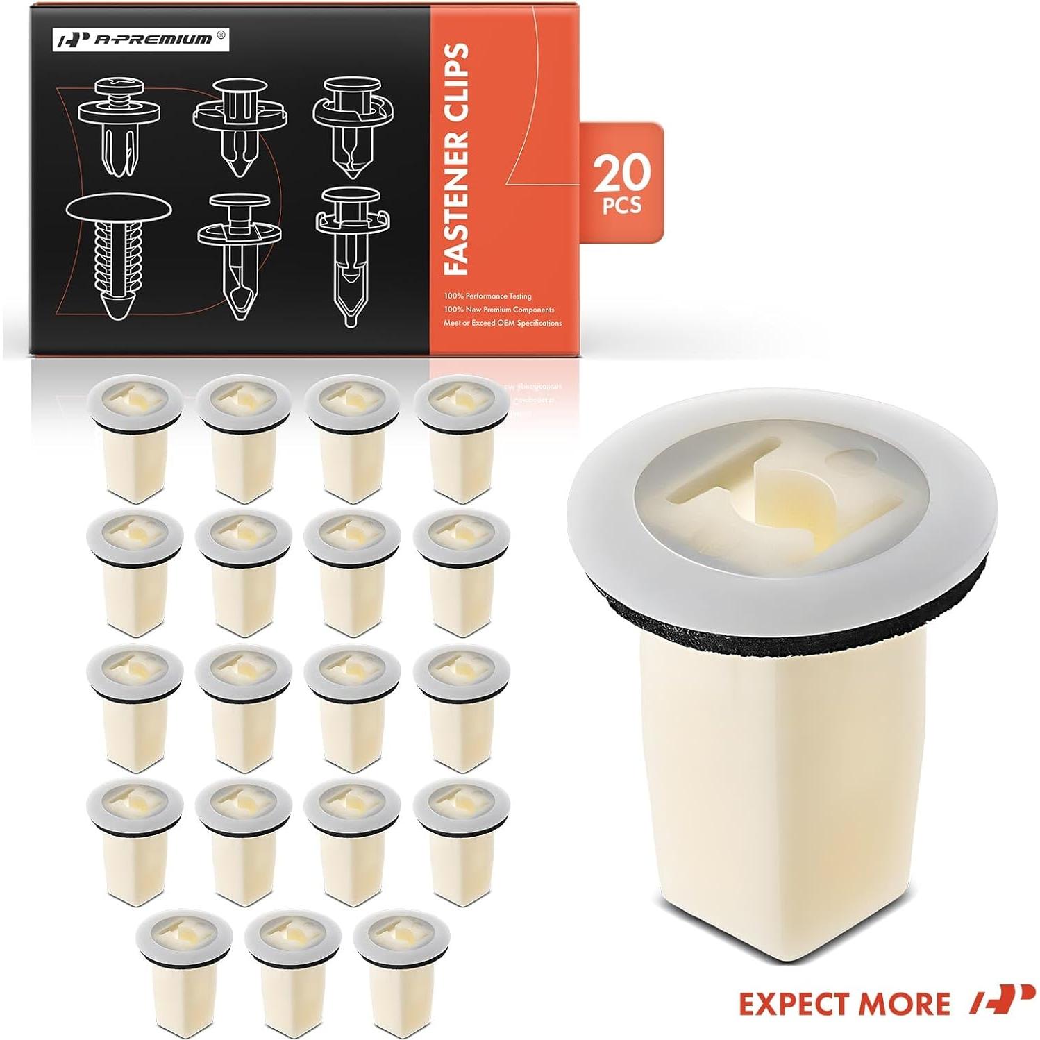 20 Clips de Retención A-Premium para Mitsubishi 2014-2018