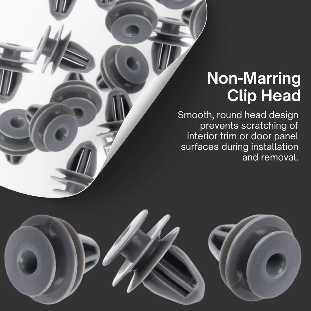 30 Sujetadores de Panel de Recorte HODOYA para Honda/Acura