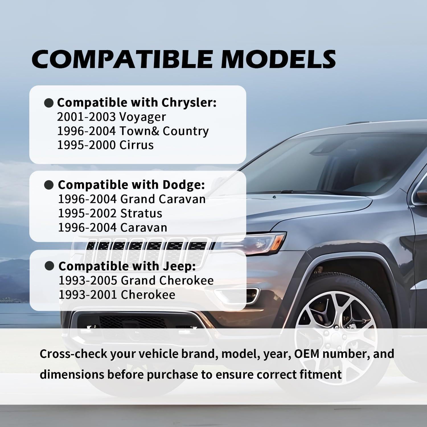 100 Clips de Panel de Puerta OEM#6503204 para Jeep Dodge Chrysler