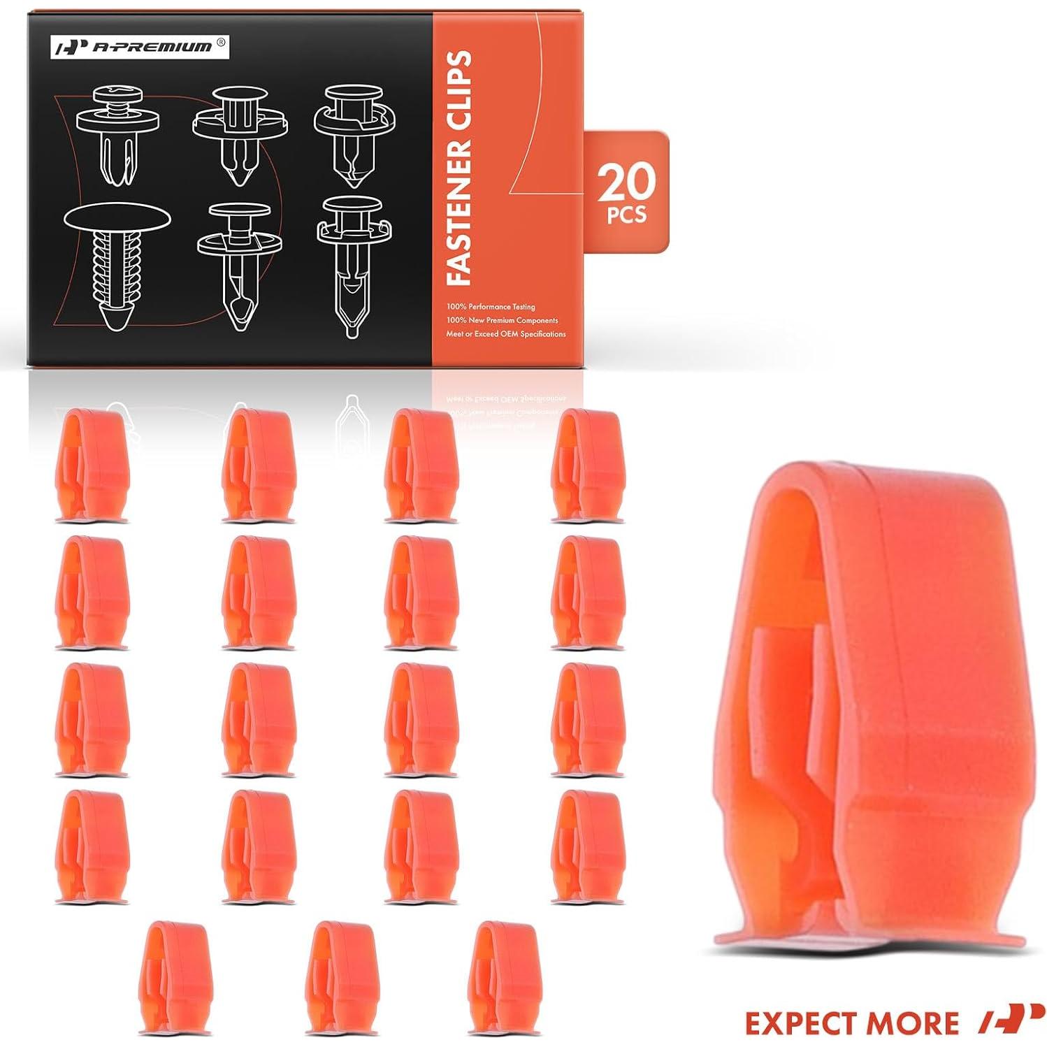 20 Clips Sujetadores de Panel A-Premium Nylon Honda Accord Civic