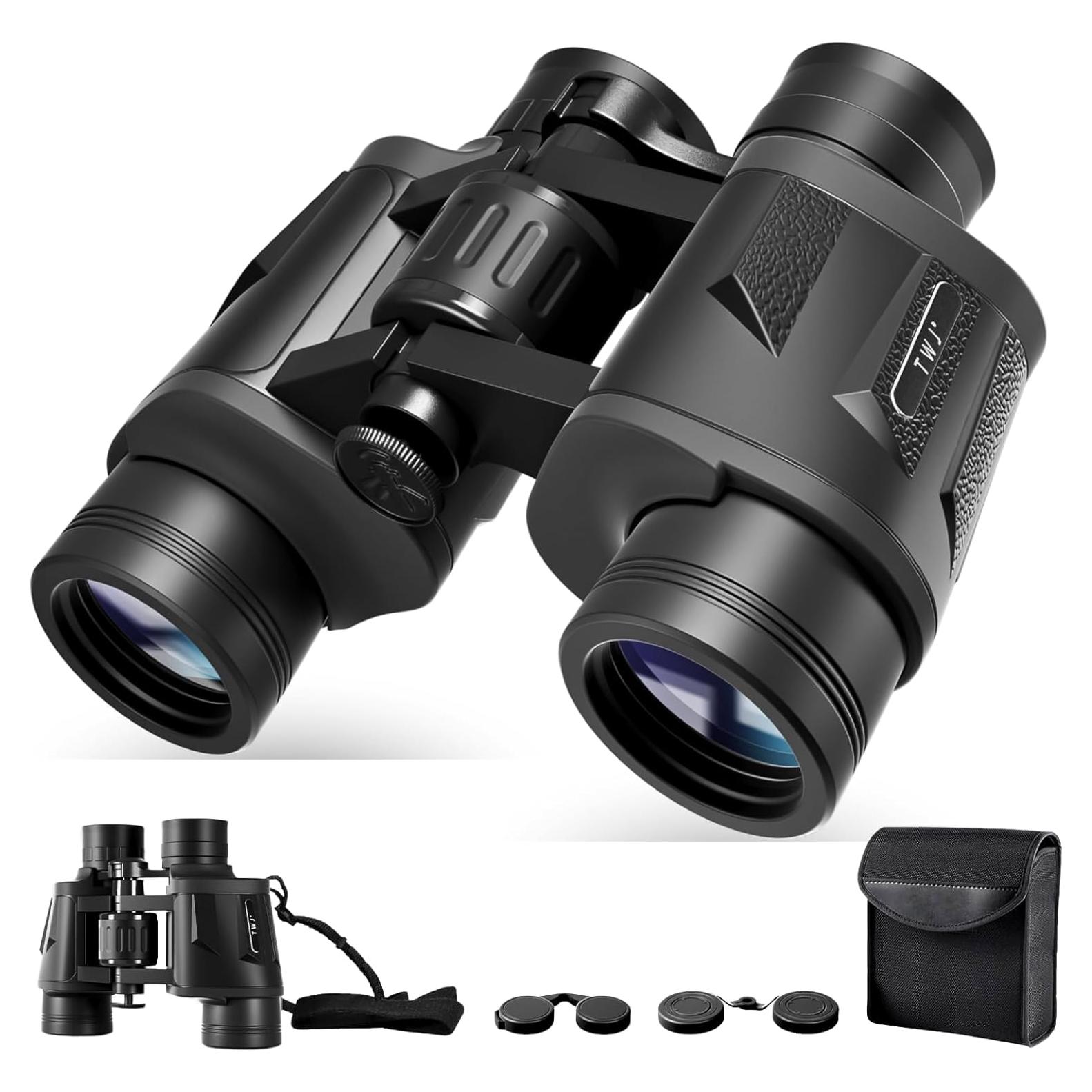 Binoculares 12x40 HD TWJ para caza y observación